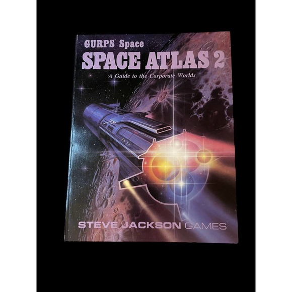 GURPS Space Space Atlas Series RPG Space Atlas Set Of Four Books! SJG - Picture 3 of 9